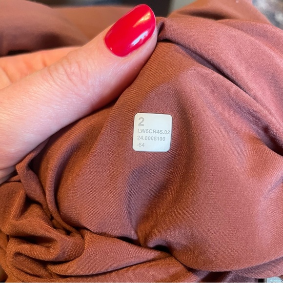 Lululemon Lightweight Mid-Rise Barrel Leg Cropped Pant Ancient Copper - Picture 13 of 15